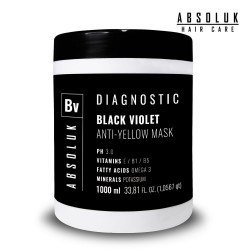 Absoluk Diagnostic Black Violet dzeltenā toņa neitralizējoša maska 1000ml