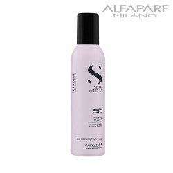 Alfaparf Semi Di Lino Style&Care Firming Mousse stipras fiksācijas putas ar termoaizsardzību matu apjoma piešķiršanai 250ml