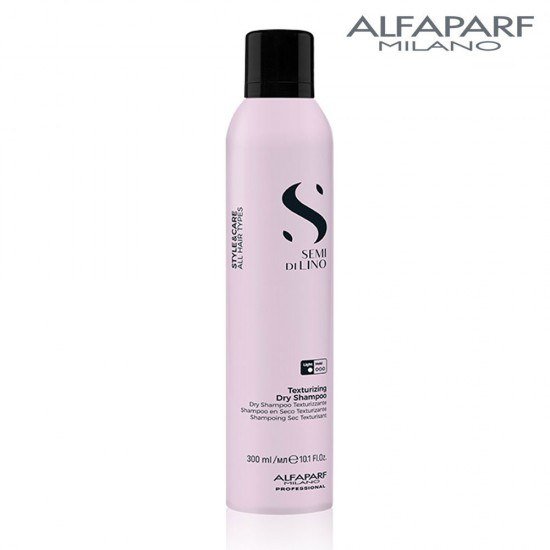 Alfaparf Semi Di Lino Style&Care Texturizing Dry tekstūru piešķirošs sausais šampūns ar vieglu fiksāciju 300ml